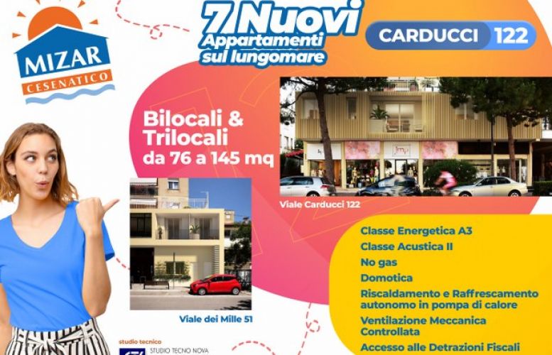 Residenza Carducci 122 Int. 3 vendita Cesenatico