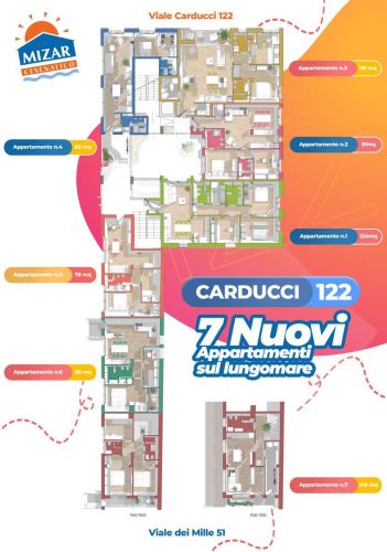 Residenza Carducci 122 Int. 7 vendita Cesenatico
